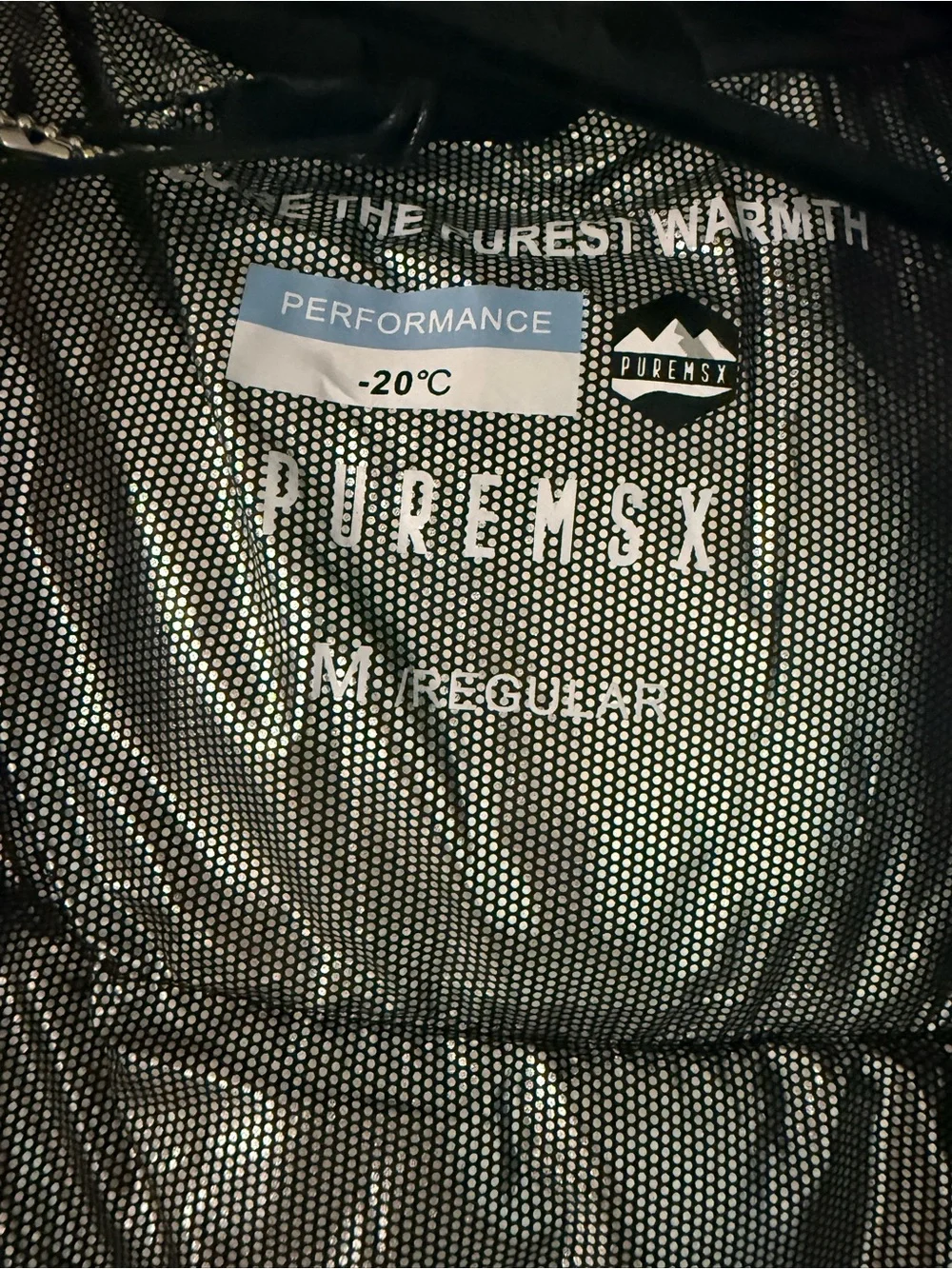 PUREMSX X4709- Men's Vegan Down Insulated Navy Jacket Parka